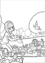 coloring page Barbie Thumbelina